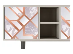 Móvel De Tv* Mueble de TV - 150х69х41 cm - T5 - Pastel Fairytale, Areia Bege