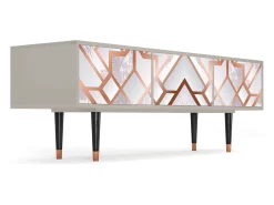 Móvel De Tv| Mueble de TV - 170х59х48 cm - T4 - Pastel Fairytale, Areia Bege