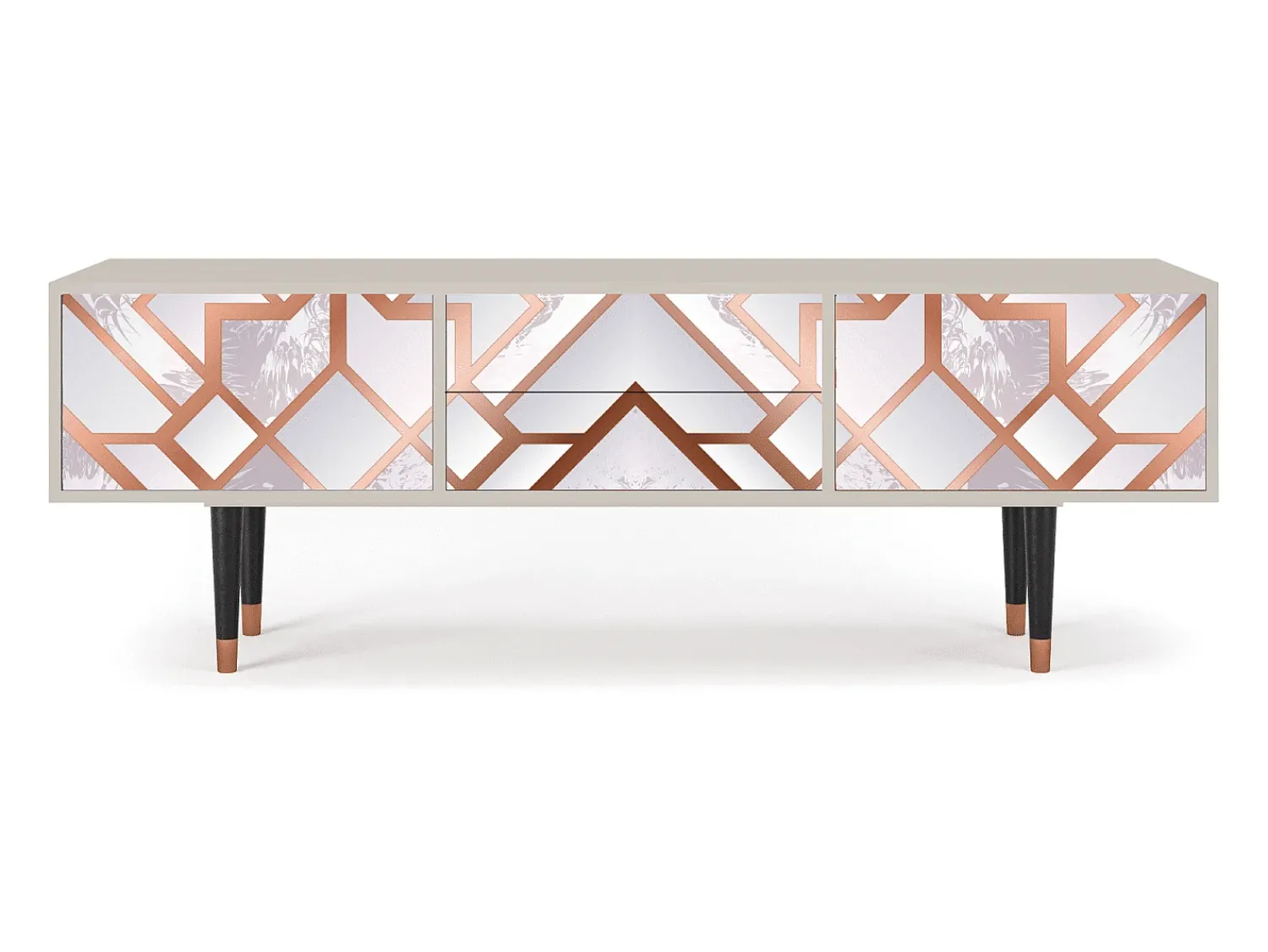 Móvel De Tv| Mueble de TV - 170х59х48 cm - T4 - Pastel Fairytale, Areia Bege