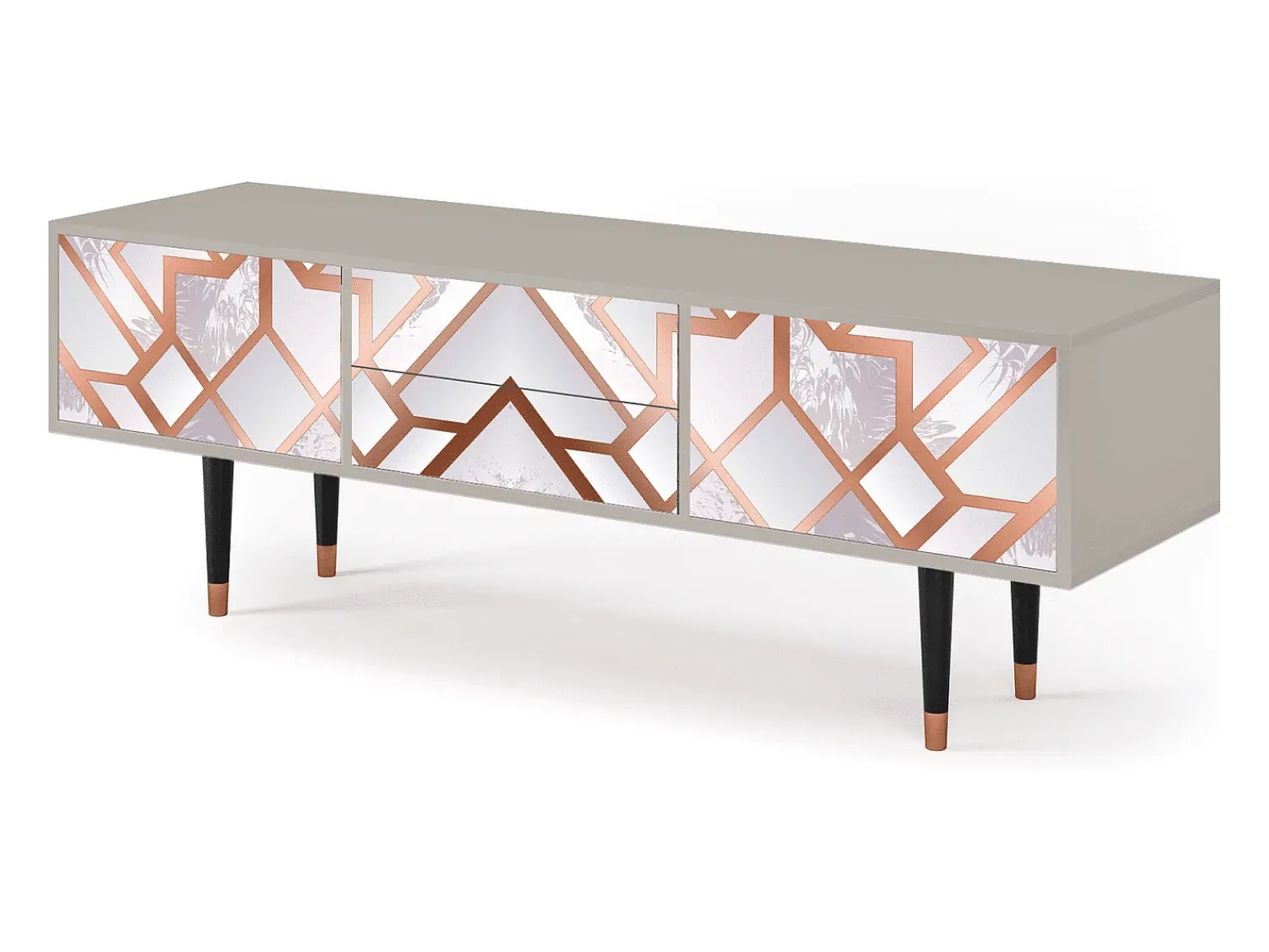 Móvel De Tv| Mueble de TV - 170х59х48 cm - T4 - Pastel Fairytale, Areia Bege