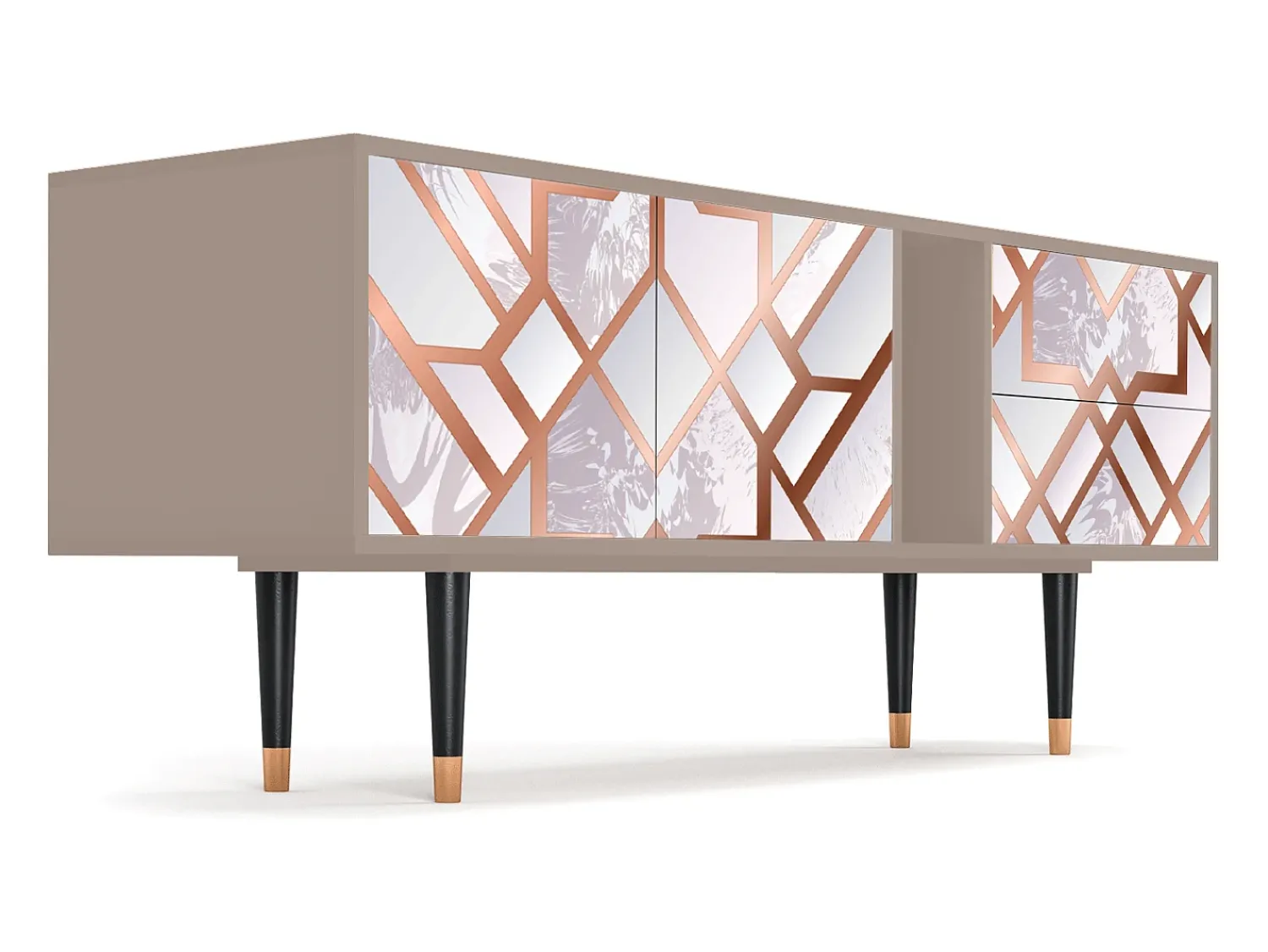 Mueble de TV - 170х69х48 cm - T1 - Pastel Fairytale, Latte^ Móvel De Tv