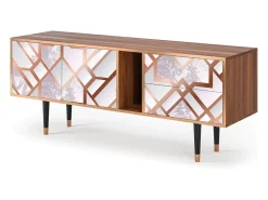 Móvel De Tv* Mueble de TV - 170х69х48 cm - T1 - Pastel Fairytale, Nogueira Castanho