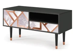 Hot Mueble de TV - 115х59х48 cm - T3 - Pastel Fairytale, Antracite Cinza antracite