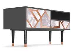 Hot Mueble de TV - 115х59х48 cm - T3 - Pastel Fairytale, Antracite Cinza antracite