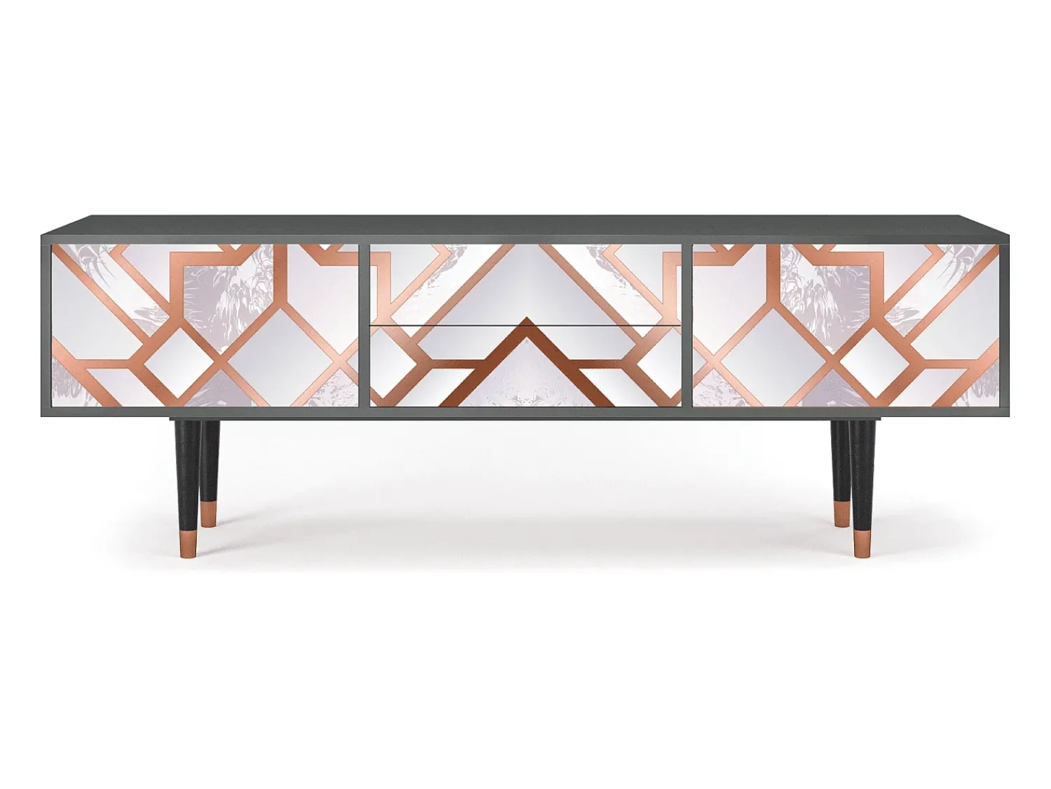 Mueble de TV - 170х59х48 cm - T4 - Pastel Fairytale, Antracite^ Móvel De Tv