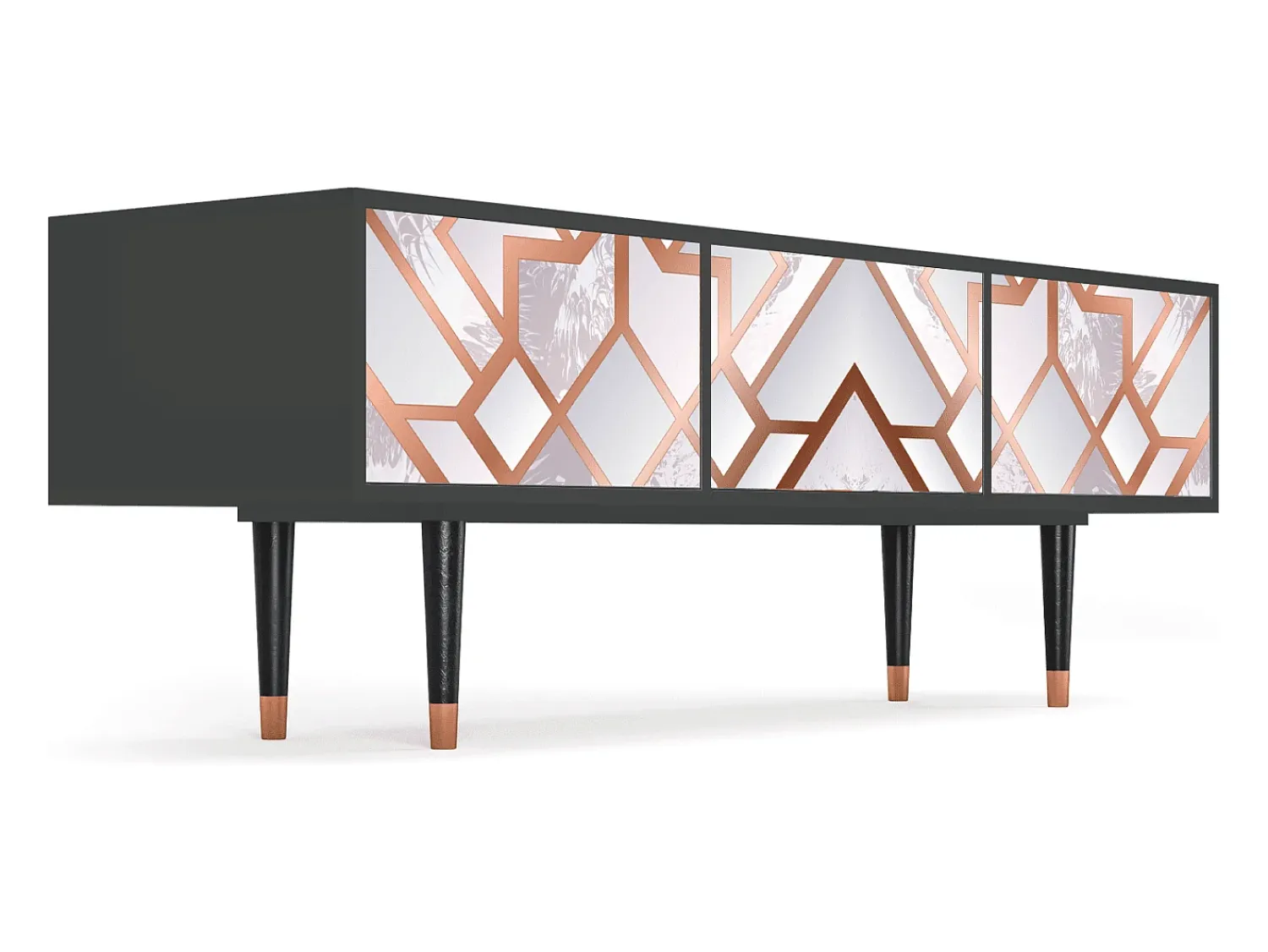 Mueble de TV - 170х59х48 cm - T4 - Pastel Fairytale, Antracite^ Móvel De Tv