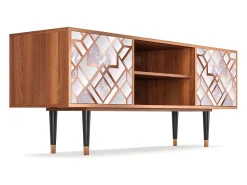 Móvel De Tv* Mueble de TV - 170х69х48 cm - T2 - Pastel Fairytale, Nogueira Castanho