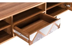 Mueble de TV - 170х59х41 cm - T6 - Pastel Fairytale, Nogueira^ Móvel De Tv