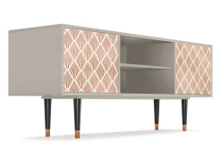 Móvel De Tv| Mueble de TV - 170х69х48 cm - T2 - Pastel Sunrise, Areia Bege