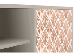 Móvel De Tv| Mueble de TV - 170х69х48 cm - T2 - Pastel Sunrise, Areia Bege