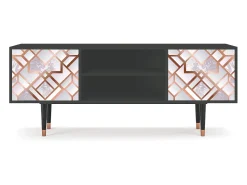 Mueble de TV - 170х69х48 cm - T2 - Pastel Fairytale, Antracite^ Móvel De Tv