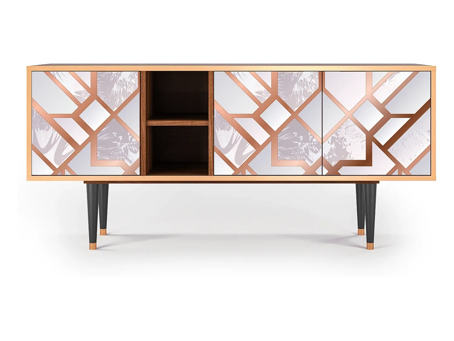 Mueble de TV - 150х69х41 cm - T5 - Pastel Fairytale, Nogueira^ Móvel De Tv