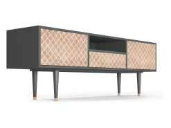 Mueble de TV - 170х59х41 cm - T6 - Pastel Sunrise, Antracite^ Móvel De Tv