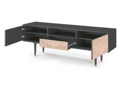 Mueble de TV - 170х59х41 cm - T6 - Pastel Sunrise, Antracite^ Móvel De Tv