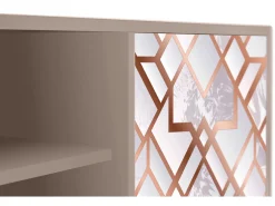 Móvel De Tv| Mueble de TV - 170х69х48 cm - T2 - Pastel Fairytale, Latte Bege