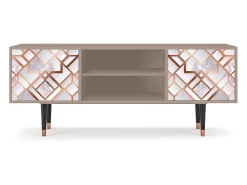 Móvel De Tv| Mueble de TV - 170х69х48 cm - T2 - Pastel Fairytale, Latte Bege