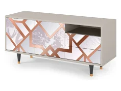 Mueble de TV - 125х56х41 cm - T7 - Pastel Fairytale, Areia^ Móvel De Tv