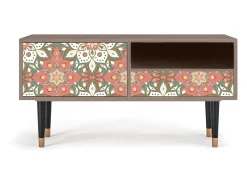 Móvel De Tv* Mueble de TV - 115х59х48 cm - T3 - Peach Grove, Latte Bege