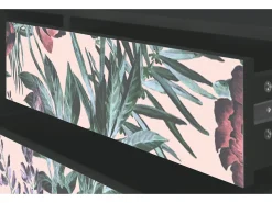 Outlet Mueble de TV - 170х59х48 cm - T4 - Peach Peonies, Antracite Cinza antracite