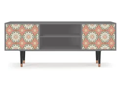 Móvel De Tv| Mueble de TV - 170х69х48 cm - T2 - Peach Grove, Cinza Cinzento