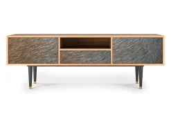 Outlet Mueble de TV - 170х59х41 cm - T6 - Peanut Hair, Nogueira Castanho