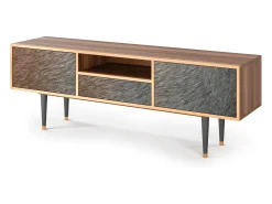 Outlet Mueble de TV - 170х59х41 cm - T6 - Peanut Hair, Nogueira Castanho