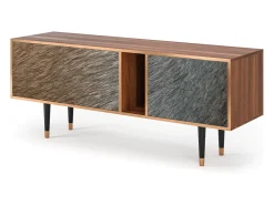 Online Mueble de TV - 170х69х48 cm - T1 - Peanut Hair, Nogueira Castanho
