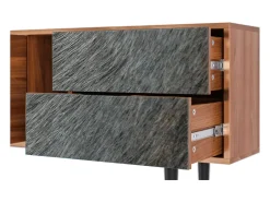 Online Mueble de TV - 170х69х48 cm - T1 - Peanut Hair, Nogueira Castanho