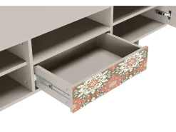 Móvel De Tv| Mueble de TV - 170х59х41 cm - T6 - Peach Grove, Areia Bege