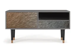New Mueble de TV - 115х59х48 cm - T3 - Peanut Hair, Areia Bege