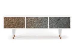 Mueble de TV - 170х59х48 cm - T4 - Peanut Hair, Branco^ Móvel De Tv