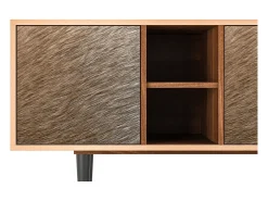 Mueble de TV - 150х69х41 cm - T5 - Peanut Hair, Nogueira Castanho