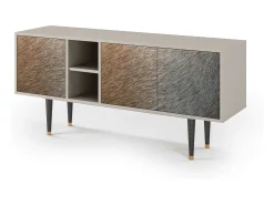 Hot Mueble de TV - 150х69х41 cm - T5 - Peanut Hair, Areia Bege