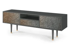 Móvel De Tv* Mueble de TV - 170х59х41 cm - T6 - Peanut Hair, Antracite Cinza antracite
