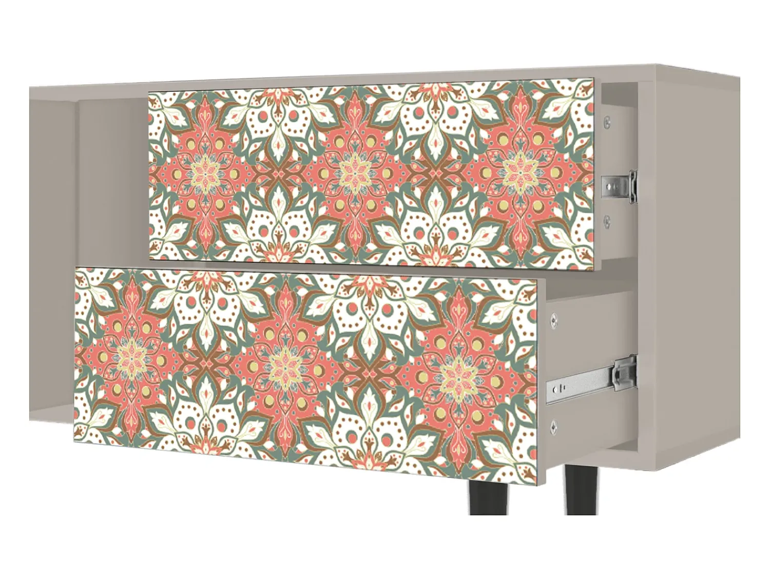 Móvel De Tv* Mueble de TV - 170х69х48 cm - T1 - Peach Grove, Areia Bege
