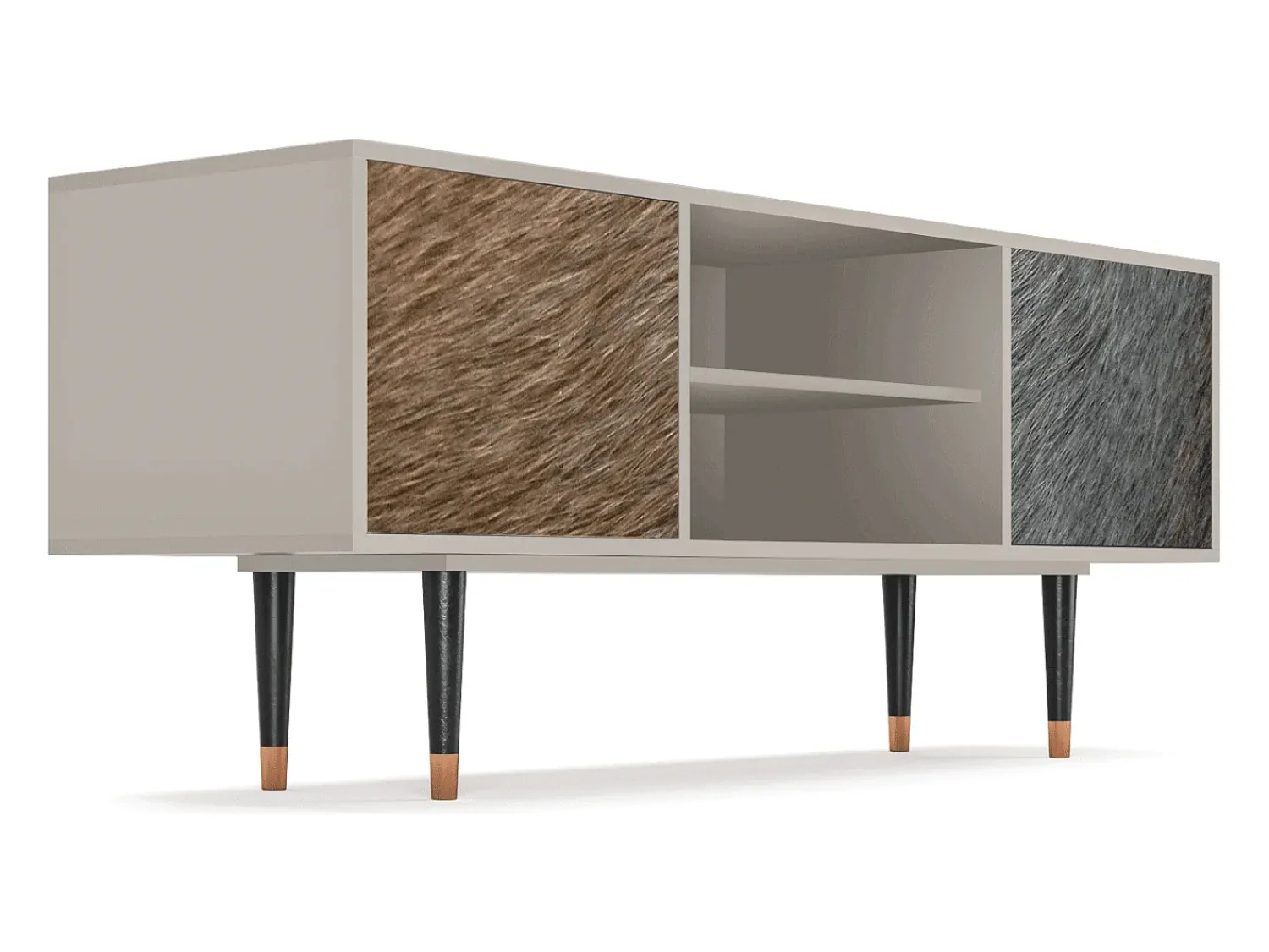 Mueble de TV - 170х69х48 cm - T2 - Peanut Hair, Areia^ Móvel De Tv