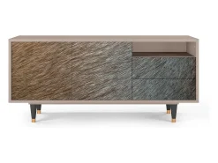 Móvel De Tv| Mueble de TV - 125х56х41 cm - T7 - Peanut Hair, Latte Bege