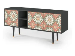Online Mueble de TV - 150х69х41 cm - T5 - Peach Grove, Antracite Cinza antracite