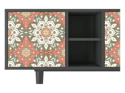Online Mueble de TV - 150х69х41 cm - T5 - Peach Grove, Antracite Cinza antracite