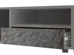 Online Mueble de TV - 115х59х48 cm - T3 - Peanut Hair, Cinza Cinzento