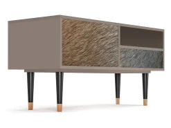 Mueble de TV - 115х59х48 cm - T3 - Peanut Hair, Latte^ Móvel De Tv