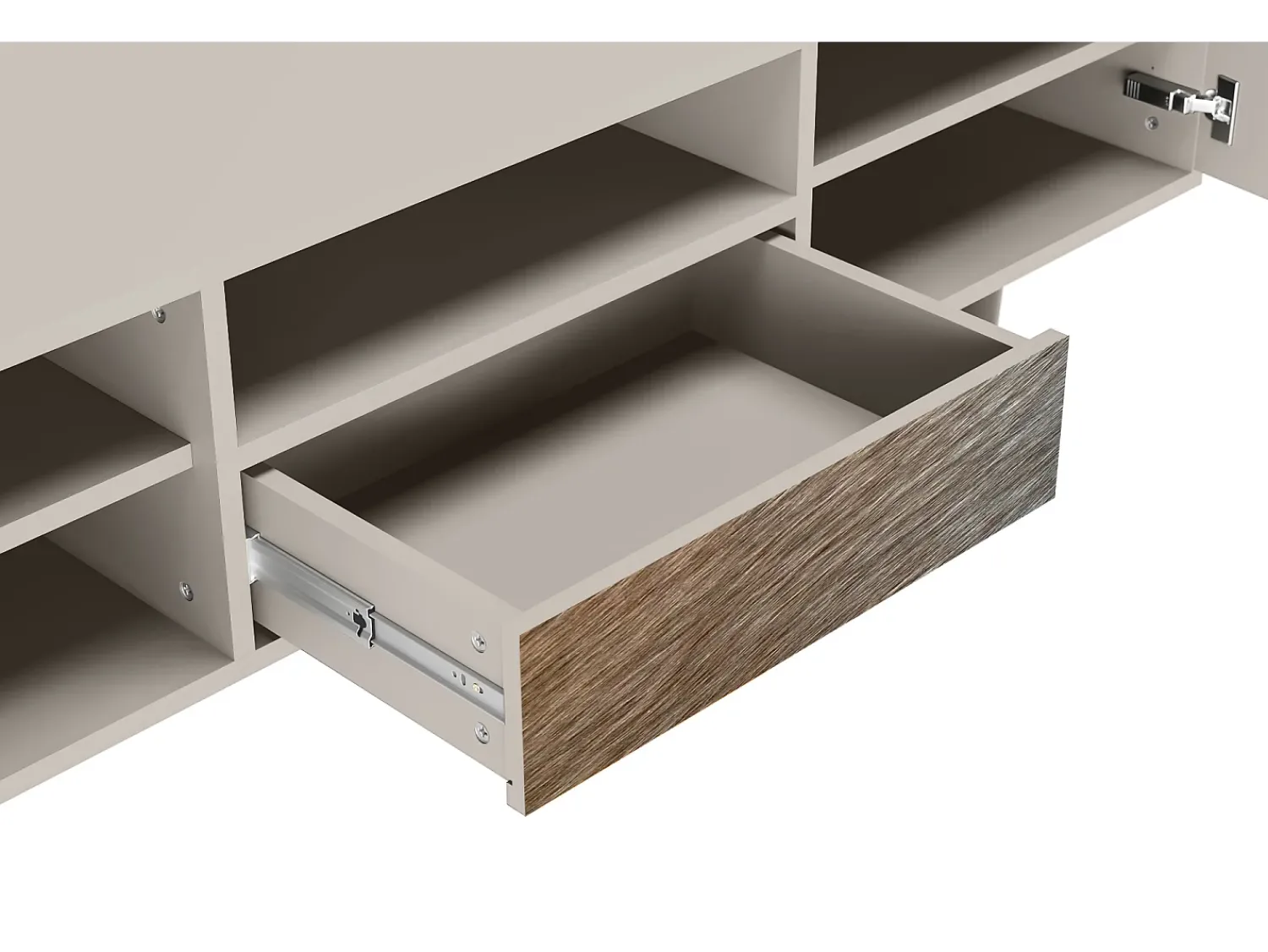 Clearance Mueble de TV - 170х59х41 cm - T6 - Peanut Hair, Areia Bege