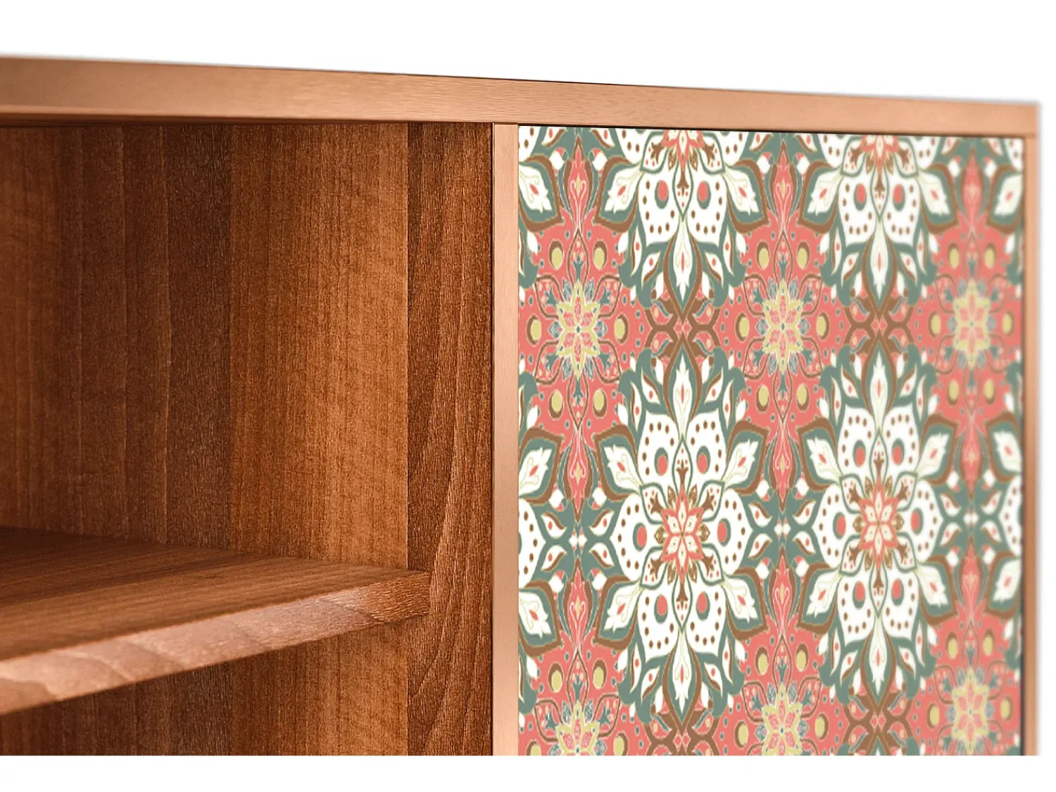 Móvel De Tv* Mueble de TV - 170х69х48 cm - T2 - Peach Grove, Nogueira Castanho