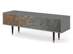 Mueble de TV - 170х59х48 cm - T4 - Peanut Hair, Cinza^ Móvel De Tv