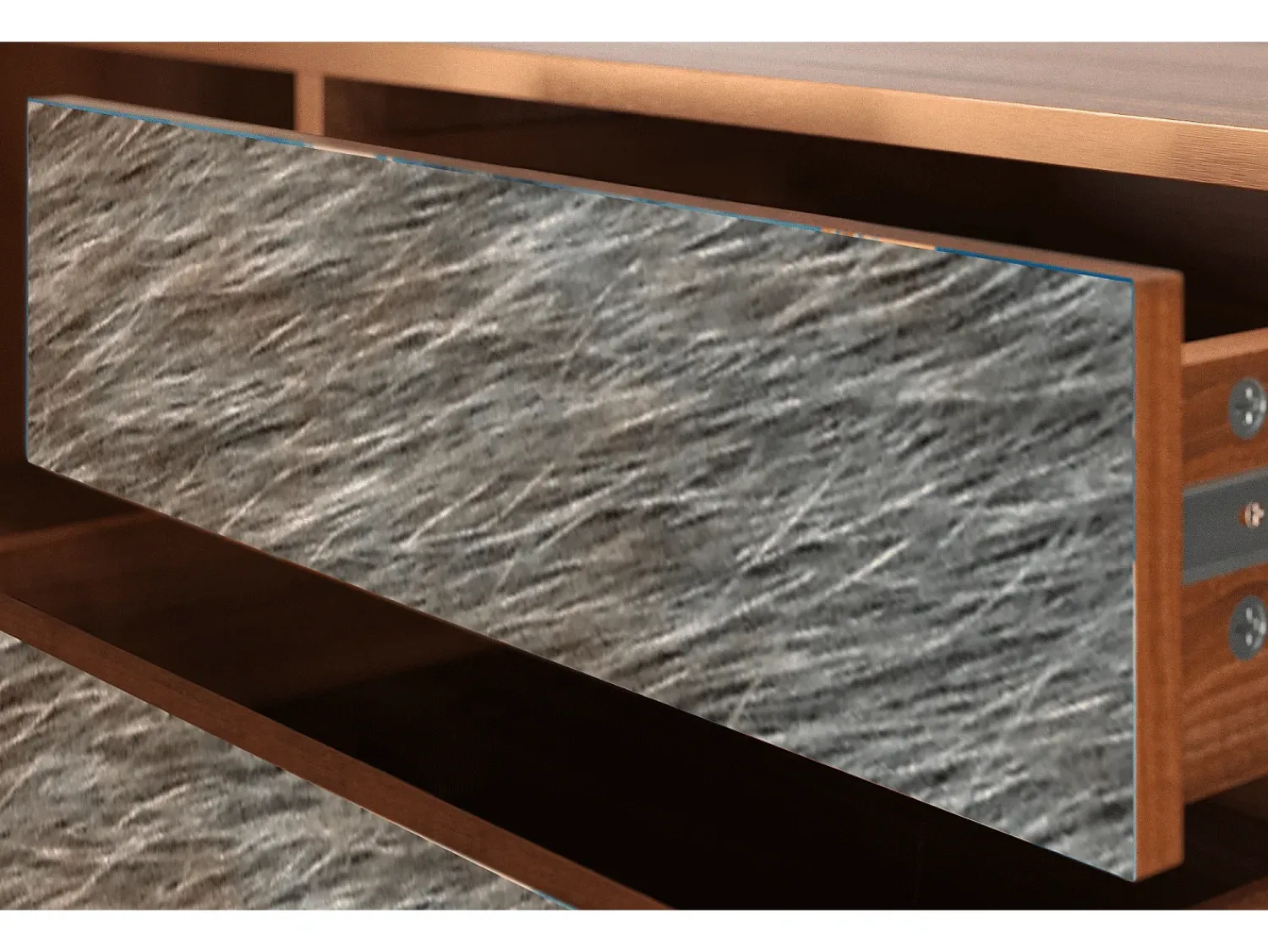 Mueble de TV - 170х59х48 cm - T4 - Peanut Hair, Nogueira^ Móvel De Tv