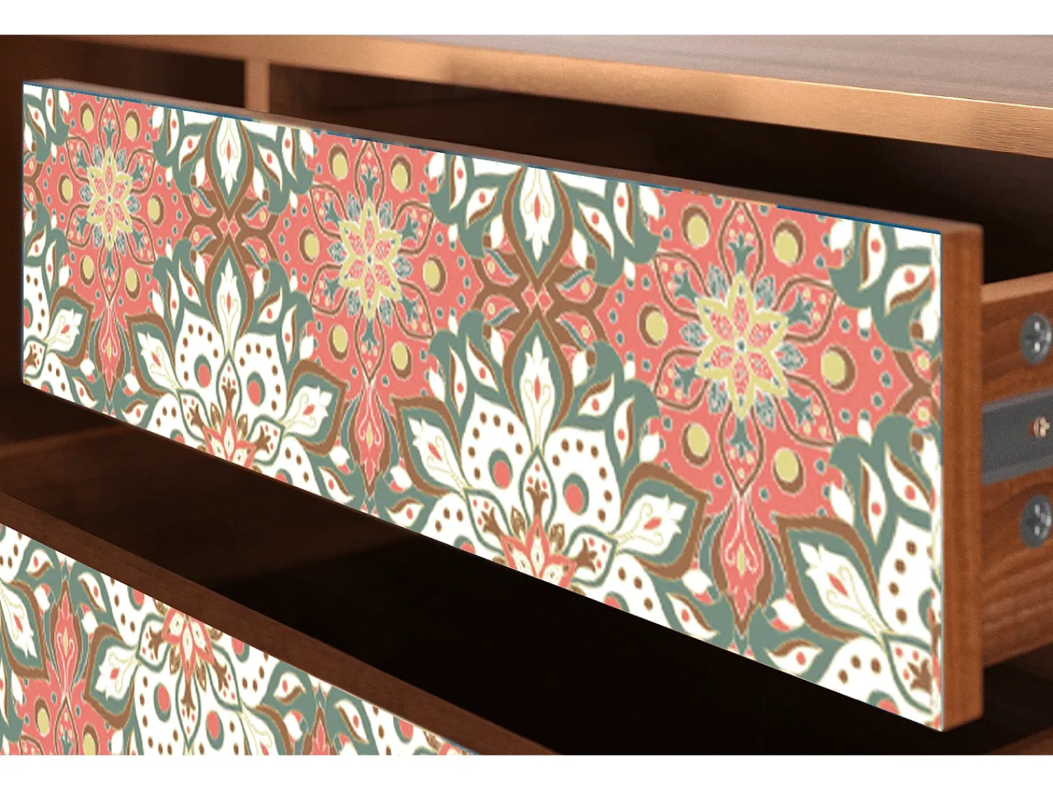 New Mueble de TV - 170х59х48 cm - T4 - Peach Grove, Nogueira Castanho
