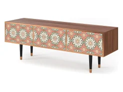 New Mueble de TV - 170х59х48 cm - T4 - Peach Grove, Nogueira Castanho