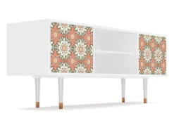 Mueble de TV - 170х69х48 cm - T2 - Peach Grove, Branco^ Móvel De Tv