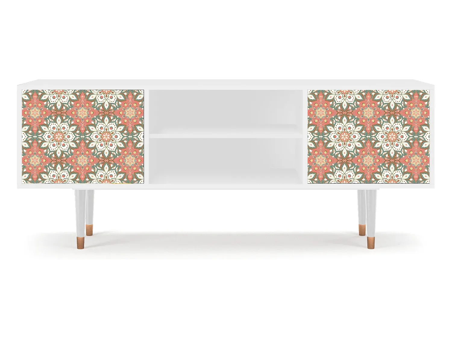 Mueble de TV - 170х69х48 cm - T2 - Peach Grove, Branco^ Móvel De Tv