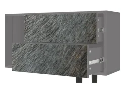 Móvel De Tv* Mueble de TV - 170х69х48 cm - T1 - Peanut Hair, Cinza Cinzento